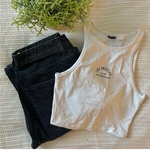 🌵4/$20 White Halter Top